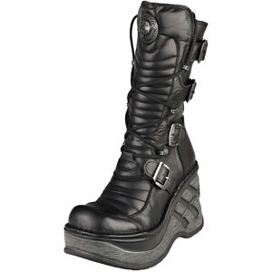 New Rock Cuna M-sp9873-c4 Unisex Platform Boots in Black - Size 6.5 M - 6 W UK New Rock Cuna M-sp9873-c4 Unisex Platform Boots in Black - Size 6.5 M - 6 W UK