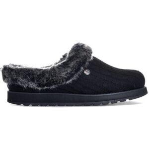 (UK 4) Women's Skechers Keepsakes Ice Angel Slippers in Black (UK 4) Women's Skechers Keepsakes Ice Angel Slippers in Black