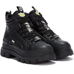 (6) Buffalo Aspha Mid NC Womens Black Boots (6) Buffalo Aspha Mid NC Womens Black Boots