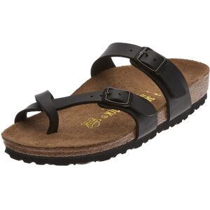 (4.5 UK 37 EU 6 US) Birkenstock Mayari Black Womens Leather Sandals Shoes (4.5 UK 37 EU 6 US) Birkenstock Mayari Black Womens Leather Sandals Shoes