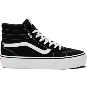 (6.5 UK, Black/White) Vans Womens Filmore HI High Top Canvas Trainers Sneakers S (6.5 UK, Black/White) Vans Womens Filmore HI High Top Canvas Trainers Sneakers S
