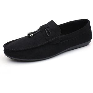 Unbranded (Black-44) Mens Casual Summer Male Spring Suede Soft Loafers Leisure Moccasins S Unbranded (Black-44) Mens Casual Summer Male Spring Suede Soft Loafers Leisure Moccasins S