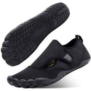 DreamSilent (Black, UK 9) UK Womens Mens Water Shoes Aqua Shoes Beach Swim Barefoot Non Slip DreamSilent (Black, UK 9) UK Womens Mens Water Shoes Aqua Shoes Beach Swim Barefoot Non Slip