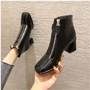 Unbranded Real Cow Leather Suede Western Ankle Boots Women Point Toe Kitten Heels Short Bo Unbranded Real Cow Leather Suede Western Ankle Boots Women Point Toe Kitten Heels Short Bo