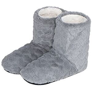 XINCHIA Women Faux fur Slipper Boots Soft Plush Fleece Booties Slipper Ladies Memory Foa