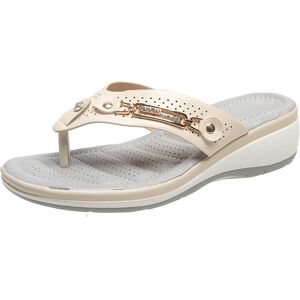 RYWOLT (Beige, 37?Foot Length23.5cm/9.4in) Arch Support Ladies Casual Sandals Soft Flip RYWOLT (Beige, 37?Foot Length23.5cm/9.4in) Arch Support Ladies Casual Sandals Soft Flip