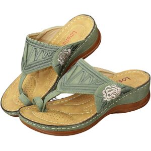 Unbranded (Green, 41) Women's Wedge Flip Flops Arch Support High Increased Solid Color San Unbranded (Green, 41) Women's Wedge Flip Flops Arch Support High Increased Solid Color San