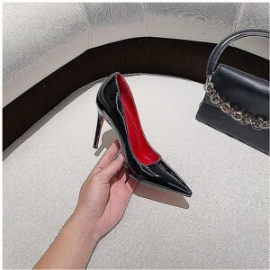 Unbranded (black 6cm, 35) Women Red Sole Pumps New Sexy Bottom Pointed Toe Black Thin High Unbranded (black 6cm, 35) Women Red Sole Pumps New Sexy Bottom Pointed Toe Black Thin High