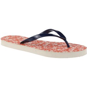 (5 UK, Satsuma/White) Regatta Womens/Ladies Orla Kiely Parsley Flip Flops (5 UK, Satsuma/White) Regatta Womens/Ladies Orla Kiely Parsley Flip Flops