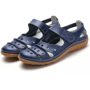 Unbranded (Blue, 6.5) Women Orthopedic Sandals Comfy Closed Toe Mules Summer Slippers Flat Unbranded (Blue, 6.5) Women Orthopedic Sandals Comfy Closed Toe Mules Summer Slippers Flat