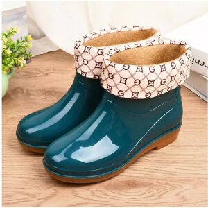 Unbranded (Green(With Fur), 6/ EU 39) WOMENS WELLINGTON BOOTS ANKLE WELLIES WATERPROOF WIN Unbranded (Green(With Fur), 6/ EU 39) WOMENS WELLINGTON BOOTS ANKLE WELLIES WATERPROOF WIN