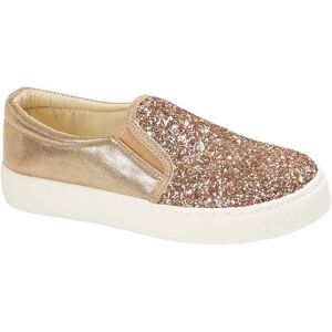 Unbranded (Rose Gold, UK 4) Ladies Womens Flat Slip On Glitter Summer Pumps Skate Fashion Unbranded (Rose Gold, UK 4) Ladies Womens Flat Slip On Glitter Summer Pumps Skate Fashion