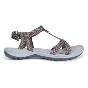 (6 UK, Carbon) Trespass Womens/Ladies Hueco Sandals (6 UK, Carbon) Trespass Womens/Ladies Hueco Sandals