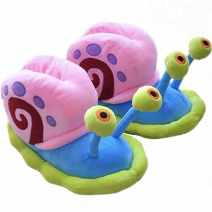Unbranded (Pink, XXL(41—42)) Spongebob Squarepants Gary The Snail Plush Shoes Cartoon Slip Unbranded (Pink, XXL(41—42)) Spongebob Squarepants Gary The Snail Plush Shoes Cartoon Slip