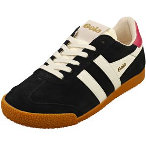 (5) Gola Elan Womens Casual Trainers in Black Off White (5) Gola Elan Womens Casual Trainers in Black Off White