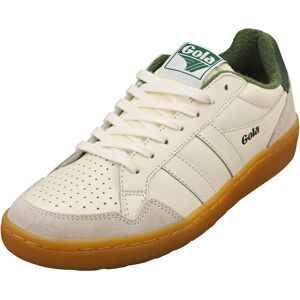 (4) Gola Eagle 86 Womens Casual Trainers in Off White Green (4) Gola Eagle 86 Womens Casual Trainers in Off White Green