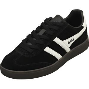 (6) Gola Viper Womens Casual Trainers in Black White (6) Gola Viper Womens Casual Trainers in Black White