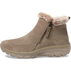 Skechers Women's Easy Going-Cool Zip Ankle Boot Taupe 9 Skechers Women's Easy Going-Cool Zip Ankle Boot Taupe 9