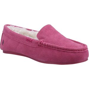 (Pink, 7 (Adults')) Hush Puppies Annie Mocassin Suede Women's Pink Slippers (Pink, 7 (Adults')) Hush Puppies Annie Mocassin Suede Women's Pink Slippers