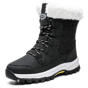 Unbranded (black, 39) Women's Snow Boots Waterproof Fur Lined Anti-slip Boot Unbranded (black, 39) Women's Snow Boots Waterproof Fur Lined Anti-slip Boot