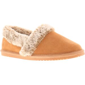 (Tan, 3 (Adults')) Hush Puppies Womens Slippers Full Fluffy Ariel Suede Leather (Tan, 3 (Adults')) Hush Puppies Womens Slippers Full Fluffy Ariel Suede Leather