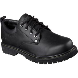 (Black, 12 (Adults')) Skechers Tom Cats Leather Men's Black Lace-Up Shoes (Black, 12 (Adults')) Skechers Tom Cats Leather Men's Black Lace-Up Shoes