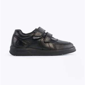 (UK 6, Black) Hush Puppies RYAN Boys Leather School Shoes Black (UK 6, Black) Hush Puppies RYAN Boys Leather School Shoes Black