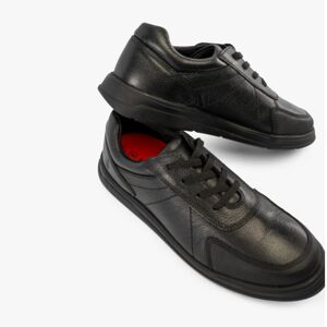 (UK 9, Black) Hush Puppies ROBERT SNR Boys Shoes Black (UK 9, Black) Hush Puppies ROBERT SNR Boys Shoes Black