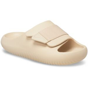 (Brown, 9 (Adults')) Crocs Mellow Luxe Slide Thermoplastic Shitake Slides (Brown, 9 (Adults')) Crocs Mellow Luxe Slide Thermoplastic Shitake Slides
