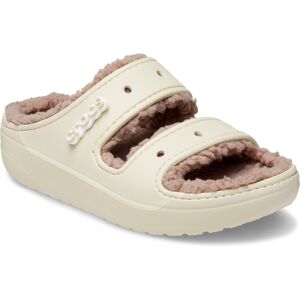 (Cream, 8 (Adults')) Crocs Classic Cozzzy Thermoplastic Women's Bone Sandals (Cream, 8 (Adults')) Crocs Classic Cozzzy Thermoplastic Women's Bone Sandals