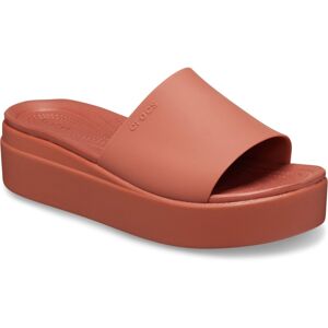 (Brown, 4 (Adults')) Crocs Brooklyn Slide Thermoplastic Women's Spice Slides (Brown, 4 (Adults')) Crocs Brooklyn Slide Thermoplastic Women's Spice Slides
