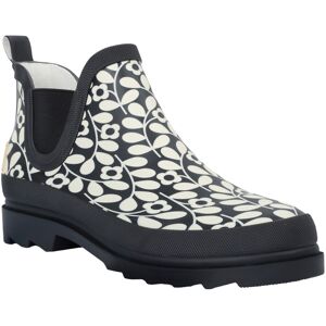 (6 UK, Black) Regatta Womens/Ladies Orla Kiely Jasmine Flower Mid Cut Wellington (6 UK, Black) Regatta Womens/Ladies Orla Kiely Jasmine Flower Mid Cut Wellington