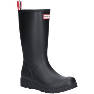 (Black, 8 (Adults')) Hunter Original Play Tall Rubber Women's Black Wellington B (Black, 8 (Adults')) Hunter Original Play Tall Rubber Women's Black Wellington B