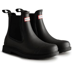 (Black, 9 (Adults')) Hunter Commando Rubber Men's Black Wellington Boots (Black, 9 (Adults')) Hunter Commando Rubber Men's Black Wellington Boots