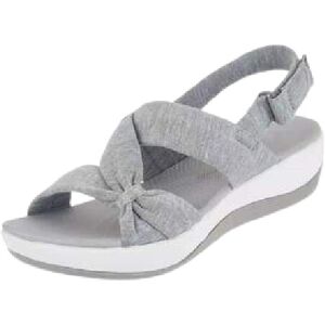 Unbranded (Gray, EU38) Casual Women Orthopedic Sandals Comfort Flat Summer Beach Ladies Sa Unbranded (Gray, EU38) Casual Women Orthopedic Sandals Comfort Flat Summer Beach Ladies Sa