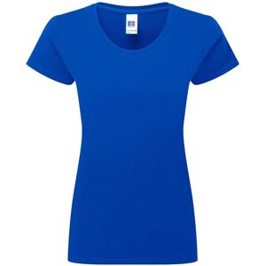 (L, Bright Royal) Russell Womens/Ladies Authentic Classic Ringspun Cotton T-Shir (L, Bright Royal) Russell Womens/Ladies Authentic Classic Ringspun Cotton T-Shir