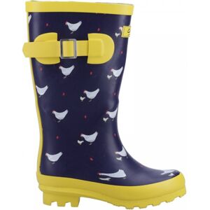 Cotswold (12 (Children's), Chick) Farmyard Junior Chick Kids Fun Print Wellies Cotswold (12 (Children's), Chick) Farmyard Junior Chick Kids Fun Print Wellies