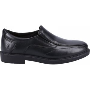 Hush Puppies Toby SNR Black Boys Slip On School Shoes Hush Puppies Toby SNR Black Boys Slip On School Shoes