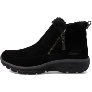 Skechers Women's Easy Going-Cool Zip Ankle Boot Black 6.5 Skechers Women's Easy Going-Cool Zip Ankle Boot Black 6.5