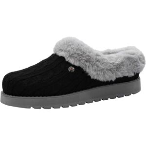 Skechers BOBS from Women's Keepsakes Ice Angel Slipper Black/Grey 7 W US Skechers BOBS from Women's Keepsakes Ice Angel Slipper Black/Grey 7 W US