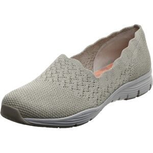 Skechers Women's Seager-Stat-Scalloped Collar Engineered Skech-Knit S Skechers Women's Seager-Stat-Scalloped Collar Engineered Skech-Knit S