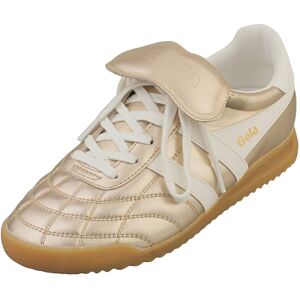 Gola Stadium 86 Womens Fashion Trainers in Gold Off White - 9 UK Gola Stadium 86 Womens Fashion Trainers in Gold Off White - 9 UK