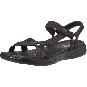 Skechers womens On-the-go 600 - Brilliancy Sport Sandal Black 5 Wide US Skechers womens On-the-go 600 - Brilliancy Sport Sandal Black 5 Wide US