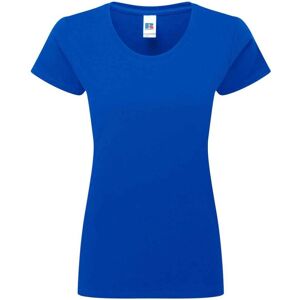 (S, Bright Royal) Russell Womens/Ladies Authentic Ringspun Cotton Classic T-Shir (S, Bright Royal) Russell Womens/Ladies Authentic Ringspun Cotton Classic T-Shir
