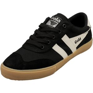 (5) Gola Badminton Womens Fashion Trainers in Black Off White (5) Gola Badminton Womens Fashion Trainers in Black Off White