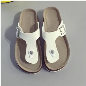 Unbranded (White, EU41) 7 Women Colors Summer Beach Shoes Flat Flip Flops Slippers Sandals Unbranded (White, EU41) 7 Women Colors Summer Beach Shoes Flat Flip Flops Slippers Sandals