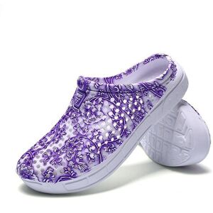 Unbranded (Purple, EU38) Garden Summer Womens Wooden Shoes Bathroom Slippers Sandals Beach Unbranded (Purple, EU38) Garden Summer Womens Wooden Shoes Bathroom Slippers Sandals Beach