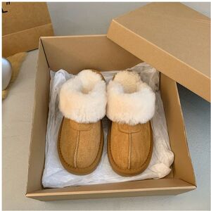 Unbranded (Brown, 38) And Luxurious Warm Womens Fuzzy Slippers Thick Bottom Indoor Outdoor Unbranded (Brown, 38) And Luxurious Warm Womens Fuzzy Slippers Thick Bottom Indoor Outdoor