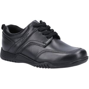 (Black, 3.5 (Adults')) Hush Puppies Harvey Senior Leather Boys's Black Lace-Up S (Black, 3.5 (Adults')) Hush Puppies Harvey Senior Leather Boys's Black Lace-Up S