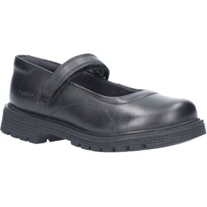 (Black, 10 (Adults')) Hush Puppies Tally Junior Leather Girls's Black Shoes (Black, 10 (Adults')) Hush Puppies Tally Junior Leather Girls's Black Shoes